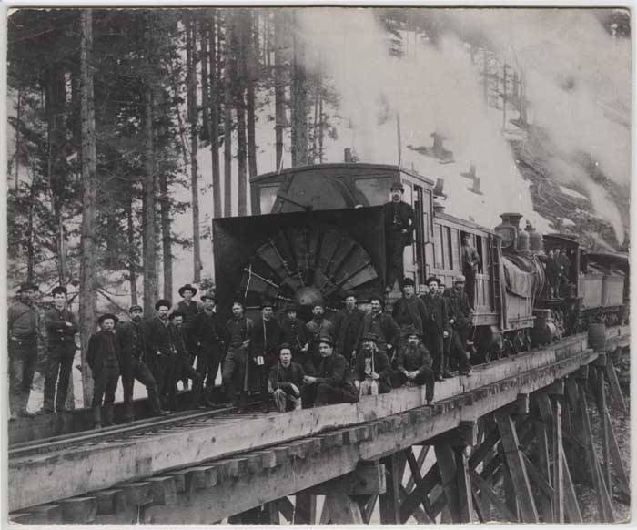 Cuadrilla ferroviaria, 1886